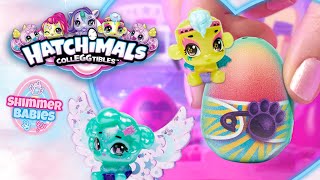 NEW Shimmer Babies CollEGGtibles Hatchimals Unboxing Hatchimals  Hatch It On [upl. by Heida]