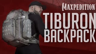 MAXPEDITION Advanced Gear Research TIBURON Backpack [upl. by Ahsirpac975]