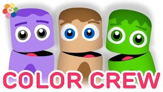 Color Collection 4 Green Purple Brown amp more Colors  Learn Colors through Coloring  BabyFirst [upl. by Anelyak259]