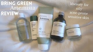 Bring Green Artemisia Review  Sensitive Skin KBeauty 💚 [upl. by Anailuj]