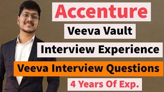 Veeva Vault Accenture Interview Experience  Veeva Vault Interview Questions  Veeva Interview Exp [upl. by Aihsatan]