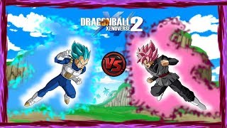 ROSÉ GOKU BLACK VS VEGETA Dragon Ball Xenoverse 2 Part 1 [upl. by Gertrudis]