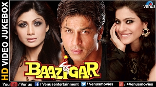 Baazigar  HD Songs  Shahrukh Khan  Kajol  Shilpa Shetty  VIDEO JUKEBOX [upl. by Ratib50]