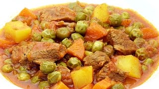 Erbseneintopf mit Fleisch Rezept  Erbsensuppe [upl. by Mary]