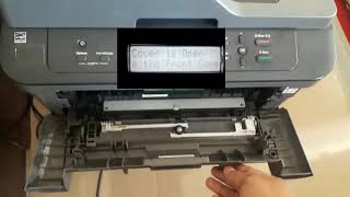 Cara Mengatasi  Reset  Replace Toner Low Toner Brother DCP L2540 DW [upl. by Navlys470]