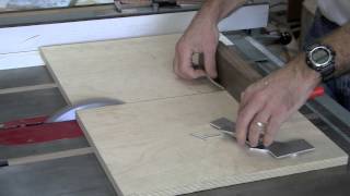 Cutting Aluminum on the Table Saw [upl. by Latsyrd]