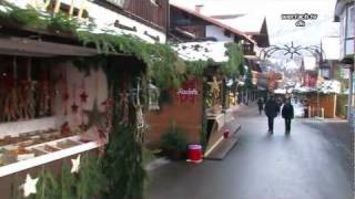 Weihnachtsmarkt Bad Hindelang Wertach [upl. by Lilias]