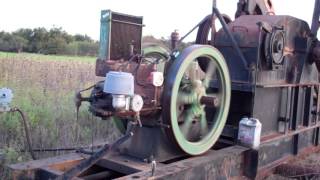 346 Fairbanks Morse engine on an OCS pumpjack [upl. by Stilwell]