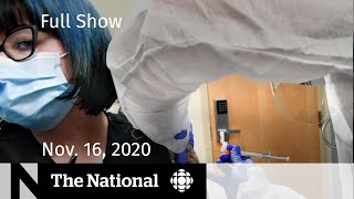 CBC News The National  Moderna’s COVID19 vaccine shows promise  Nov 16 2020 [upl. by Phenice325]