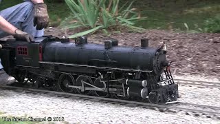 Southern 4501 1quot Scale Fire Up ILS Live Steam [upl. by Sissy711]