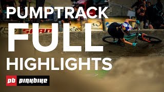 Pumptrack Full Race Highlights  Crankworx Les Gets 2017 [upl. by Scotney]