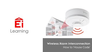 Wireless Interconnection or Housecoding Ei Alarms [upl. by Bergquist]