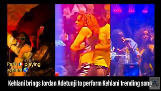 Jordan Adetunji Kehlani live performance with Kehlani [upl. by Tnomal]