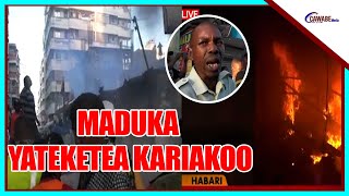 TAZAMA MADUKA YALIVYOWAKA MOTO KARIAKOO USIKU WA KUAMKIA LEO [upl. by Alegnaed]