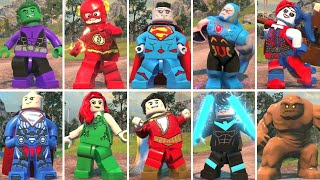 All Character Transformations in LEGO DC SuperVillains [upl. by Erminna]