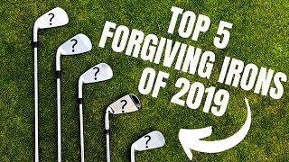 Top 5 Forgiving Irons For Mid to High Handicaps of 2019 [upl. by Nosredneh720]