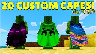 How You can get CUSTOM Capes in Minecraft PE WORKING 2021 [upl. by Maddox384]