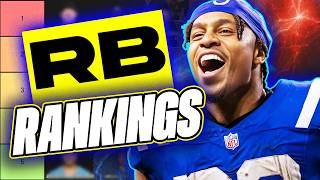 MUST USE Running Back Rankings in 2024 Fantasy Football  Fantasy Football Draft Advice [upl. by Asiulairam142]