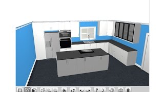 Ikea 3D Kitchen Planner Tutorial 2015  Sektion [upl. by Monarski]