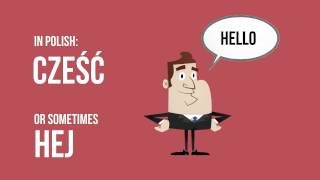 Polish for Beginners How to say Hello in Polish Language [upl. by Nyrhtakyram]