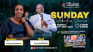 🔴FOURSQUARE TV I SECOND SERVICE WITH PASTOR SOLANGE MASENGO  03112024 [upl. by Graehl854]