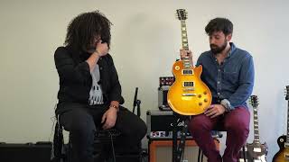 SLASH Chileno prueba su primera GIBSON Les Paul [upl. by Squire]