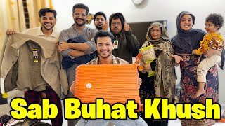 Sari Family Ko Gifts Deliver Kr Diye  Abu Ka Galliyun Wala Rap [upl. by Broddy]