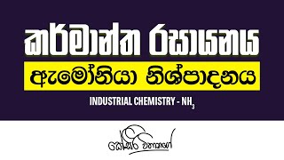 කර්මාන්ත රසායනය  ඇමෝනියා නිශ්පාදනය  Ksiri Withanage  Chemistry [upl. by Herschel863]