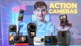 TOP 10 BEST Action Cameras in 2024 🥳 [upl. by Menken447]