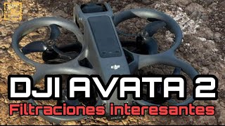 DJI AVATA 2 ESPECIFICACIONES FILTRADAS [upl. by Viradis]