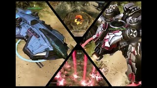 Halo Wars 2  All Units  DLC and Leader Powers [upl. by Innek908]