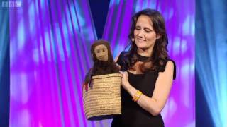 Nina Conti monkey act at Edinburgh Comedy Live [upl. by Burch677]