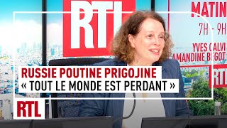 Sylvie Bermann  quotRussie Poutine Prigojine tout le monde est perdantquot [upl. by Chucho]