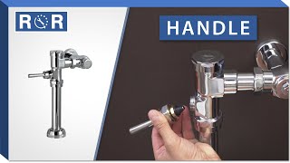 American Standard Manual Flushometer  Handle  Repair and Replace [upl. by Grussing]