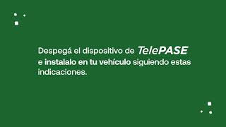 Ya retiré mi dispositivo ¿cómo lo coloco  TelePASE [upl. by Flip]