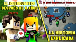 El reencuentro entre Vegetta777 y NIA después de 6 años  La historia [upl. by Ritch]