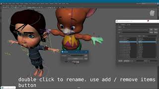 retarget mocap to any rig in maya body setup [upl. by Drusie]