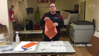 How To Apply Screen Printing Capillary Film Emulsion To A Frame [upl. by Korenblat]