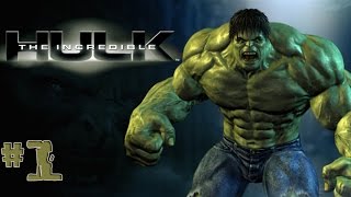 The Incredible Hulk  Walkthrough  Part 1 PC HD [upl. by Akinnej468]