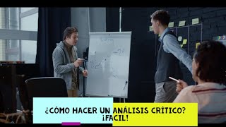 ¿Cómo hacer un análisis crítico ¡Fácil [upl. by Meta]