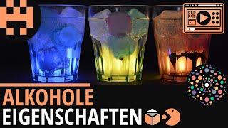 Alkohole Eigenschaften│Chemie Lernvideo│Learning Level Up [upl. by Tterrej468]