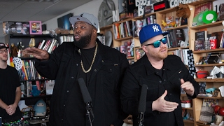 Run The Jewels NPR Music Tiny Desk Concert [upl. by Adnoluy671]