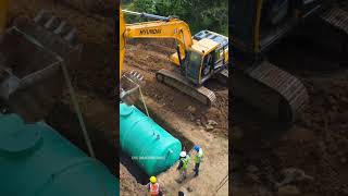 என்றும் நிரம்பாத Bio Septic Tank Installation 🤯‼️🌿 shorts [upl. by Lareneg259]