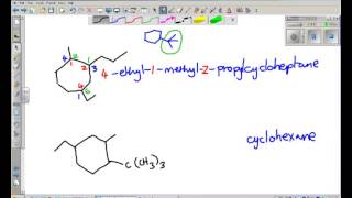 naming cycloalkanes [upl. by Aehs]