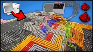 ✔ Fizeram um COMPUTADOR que funciona DENTRO DO MINECRAFT [upl. by Aciamaj873]