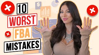 10 Beginner Amazon FBA Mistakes To Avoid ❌ [upl. by Yaf]