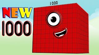 Numberblocks 9001000  Learn to Count New Numberblocks [upl. by Forras]