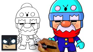 How To Draw Gale ❄️ NEW Brawl Stars [upl. by Clari645]