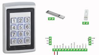 DG500 Keypad Basic Wiring Guide [upl. by Nnylrahc]