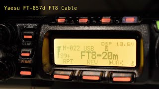 Yaesu FT857d FT8 JT65 Vox Cable [upl. by Sachsse]